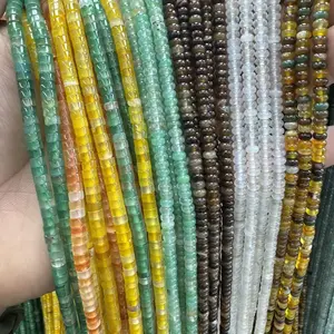 2X4MM Round Beads in Multiple Colors Transparent Texture for DIY Jewelry Making Bracelets Bangles Necklaces Earrings Spacer Wheel Abacus Loose Beads