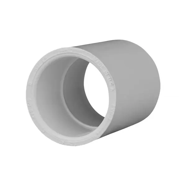 Charlotte Pipe Schedule 40 1 in. Slip X 1 in. D Slip PVC Coupling 1 pk – Durable & Reliable Plumbing Fitting