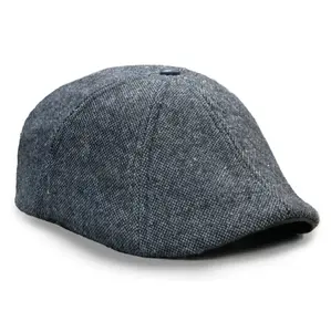 The Peaky Boston Scally Cap - Charcoal & Slate