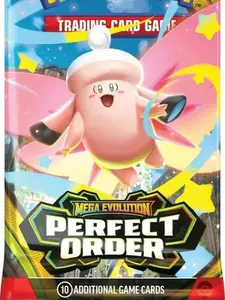 Perfect Order Booster Pack - ME03: Perfect Order Tcg Packs Trading Card Collectible