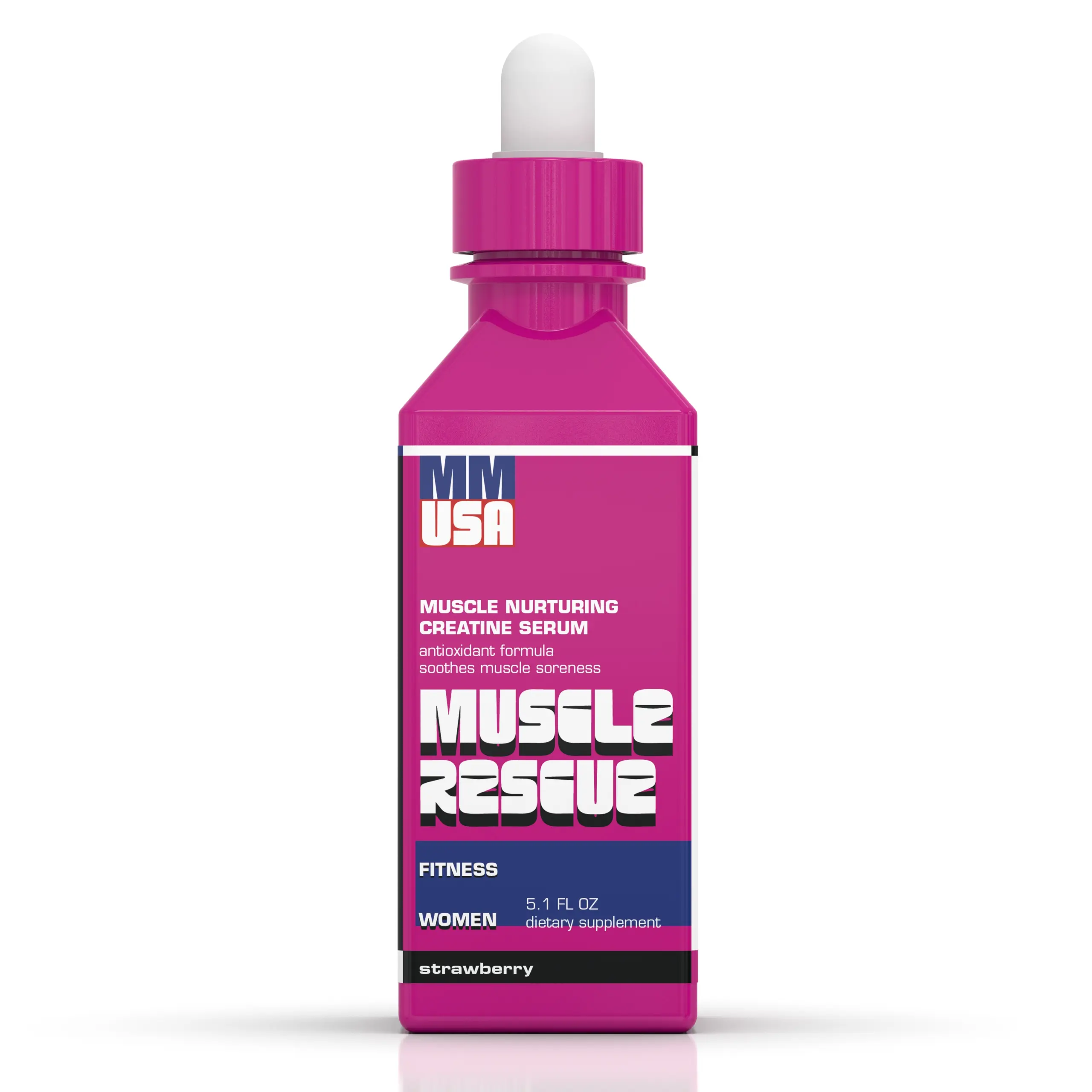 MMUSA Muscle Rescue Post Workout Formula for Women's Recovery| Pack With Vitamins, Protein and Creatine | 30-Day Supply
