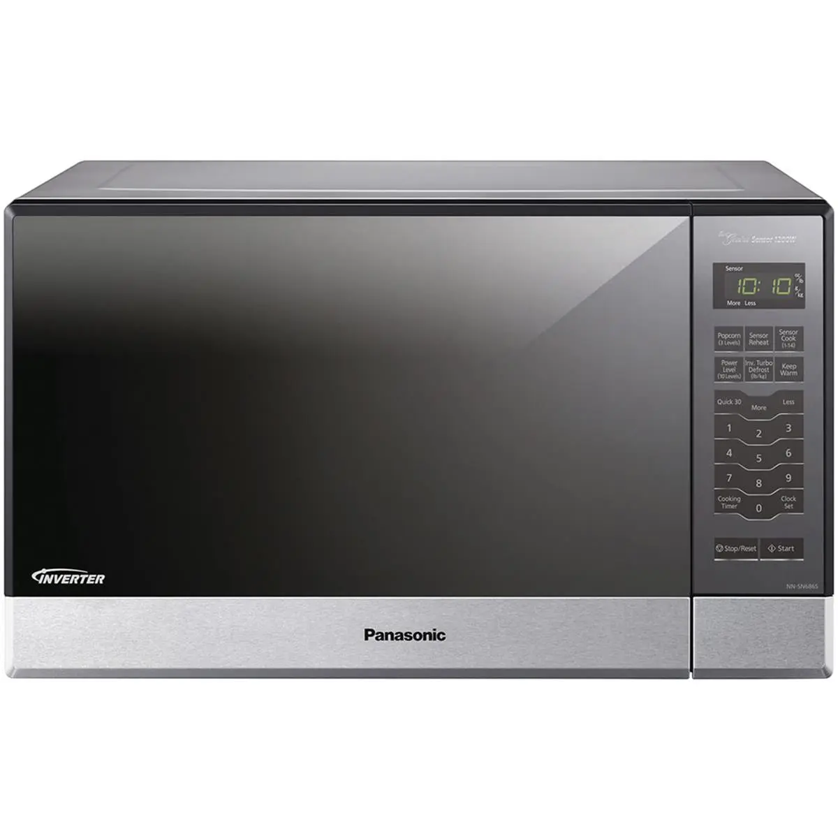 212 MAIN Built-In Stainless Steel Countertop Microwave Oven - 1.2 Cu. Ft., 1200W Power, Inverter Technology, Sensor Cooking, Kitchen Appliances
