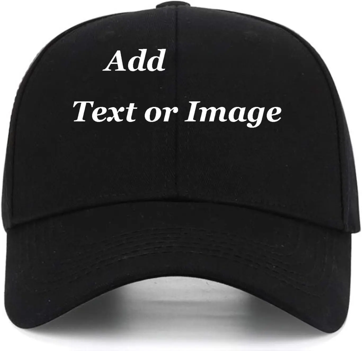 Custom Baseball Cap with Your Text,Personalized Adjustable Trucker Caps Casual Sun Peak Hat for Gifts