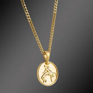 Forged Cross | Gold Brushed Set Round