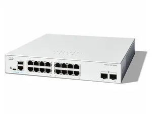 Cisco Catalyst C1200-16T-2G Ethernet Switch - 16 Ports - Manageable - Gigabit Ethernet - 3 Layer Supported   C1200-16T-2G