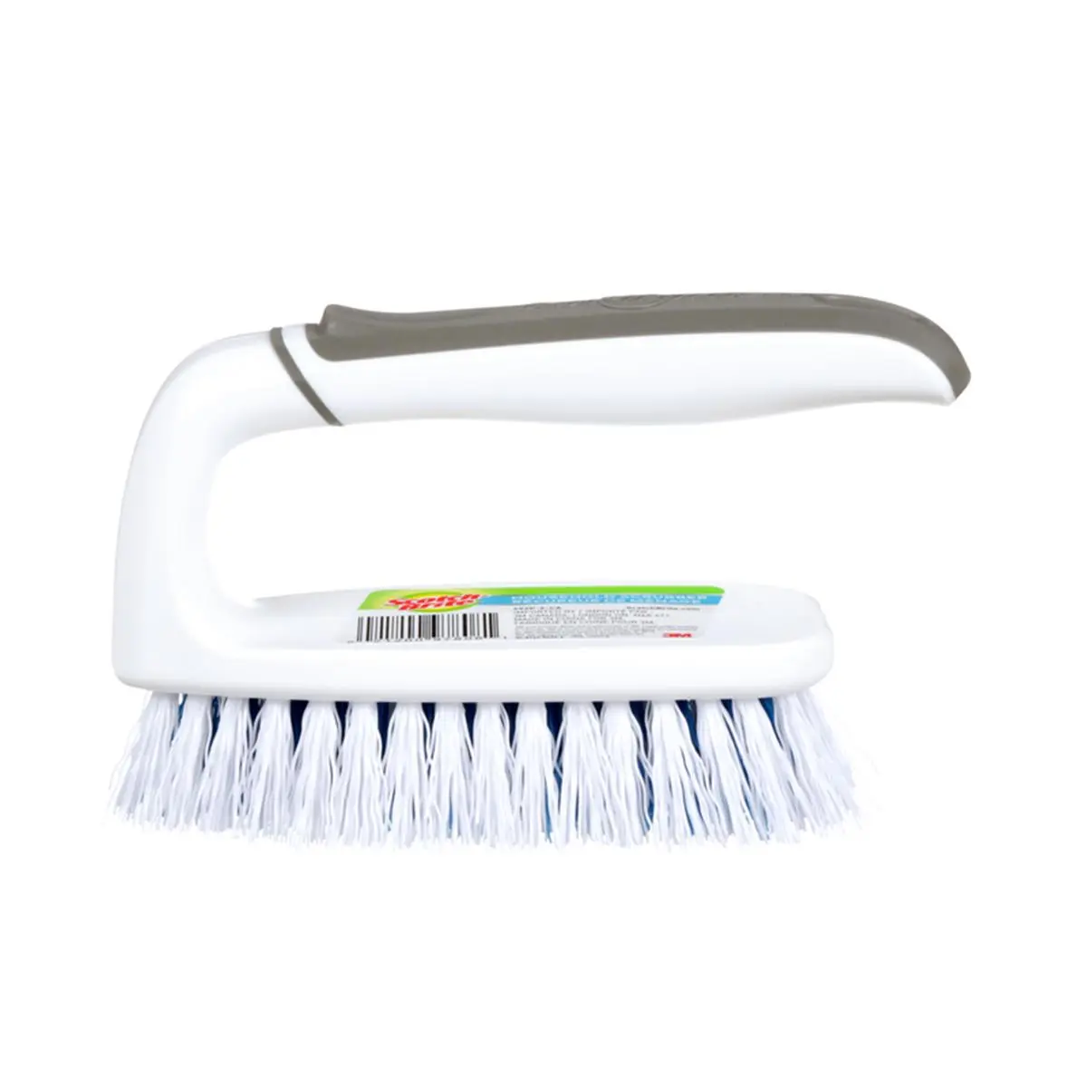 Scotch-Brite Plastic Handheld Scrub Brush (Pack of 6) - 3.5 in. Nylon Bristles, 1.8 lbs, Household Cleaning Tool for Scrubbing Surfaces