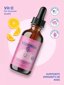 JoySpring Vitamin C with Zinc – Organic Immunity Support with Elderberry Natural