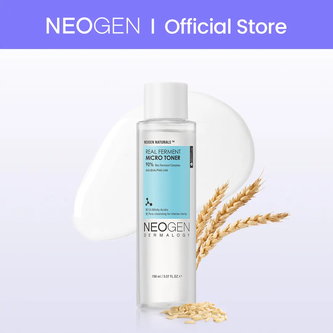 [NEOGEN Official] Real Ferment Micro Toner I Korean Skin Care Toner I Hydrating & Glow Toner