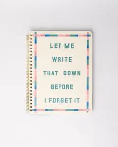 Rough Draft Mini Notebook - Before I Forget