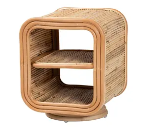 bali & pari Bethari Natural Rattan Nightstand