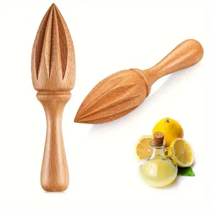Wooden Lemon Squeezer, Citrus Squeezer, Lemon Fruit Press, 1 Count Manual Lemon Juicer, Fruit & Vegetable Juicer, Kitchen Fruit & Vegetable Juicing Tool, Kitchen Utensils & Gadgets
