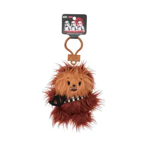 MINISO Star Wars Series Chewbacca Plush Keychain, Cute Bag Charm Pendant for Luggage & Bags Accessories