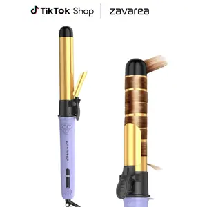 Automatic Curling Iron,1 1/4 Inch with Long Barrel for Beach Curls/Waves Comfort Curler,dealsforyoudays