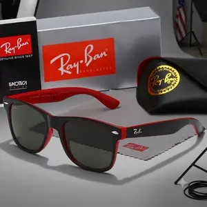 Original Wayfarer Sunglasses Classic Square Frame Vintage Designer Eyewear for Men Women