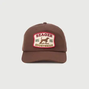 SEAGER 'Sportsman' Snapback - 'Brown'