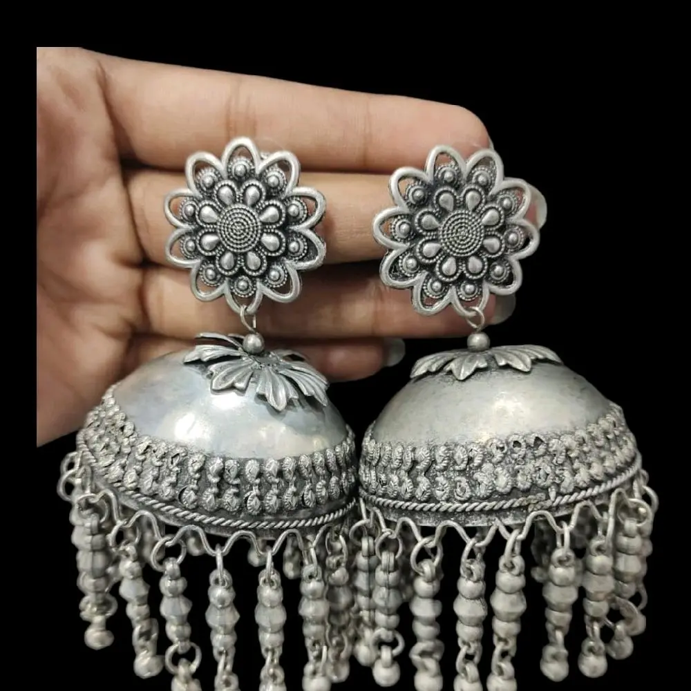 Light waited JS Jhumka  Earrings