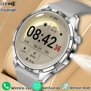 Smartwatch for Men & Women, Multifunctional Smartwatches, Wireless Call/sms/multiple Sports Modes, Fitness Tracker, Compatible with iPhone & Android, USB Charging