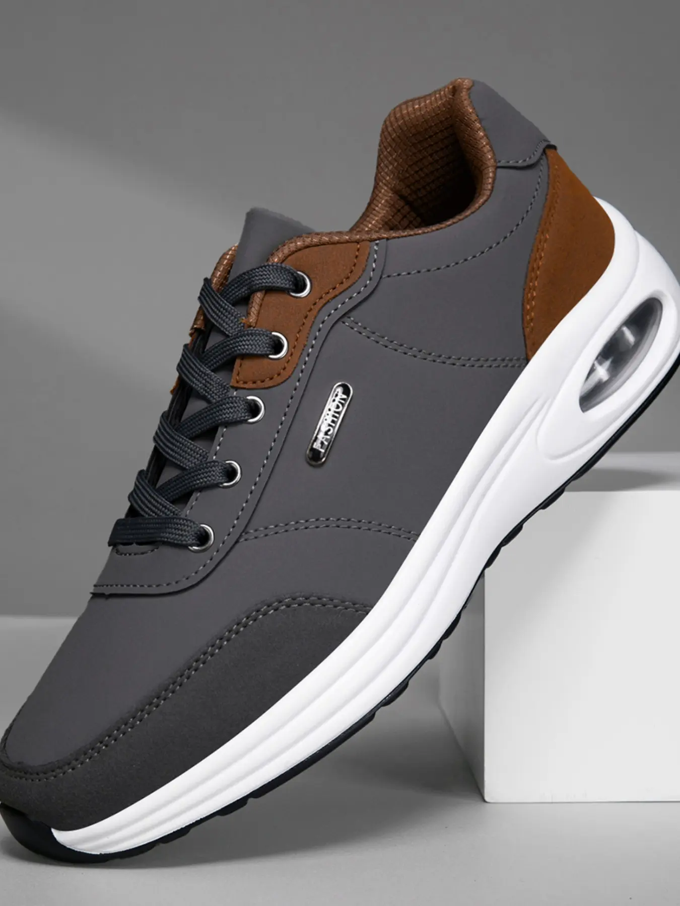 1 pair of Shoes Men's Sports Shoes Breathable Men's Casual Shoes Coach's competition shoes Fashionable Casual Shoes Men's Running Shoes Sneaker Breathable Running Sneakers Trendy Running Shoes Trendy Trainers Sporty Casual Shoes