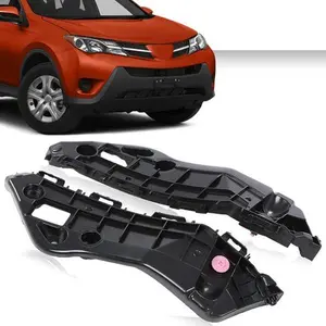 Fit For 2013-2015 Toyota RAV4 Front Bumper Retainer Bracket Left+Right Pair Set