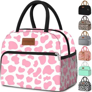 Back to School Lunch Bag Men and Women Girls Reusable Large capacity  Insulated Cooler and Warmer Lunch Bag for Outdoorfun Work Office Picnic Travel School