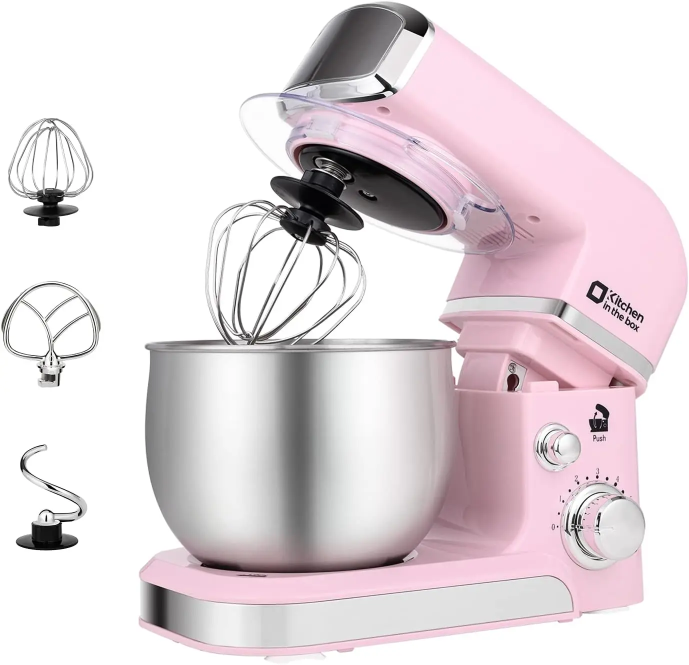 Kitchen in the Box 3.2Qt Stand Mixer – Compact & Lightweight, 6 Speeds, Perfect for Small Batch Baking Kitchen in the Box 3.2Qt Stand Mixer – Compact & Lightweight, 6 Speeds, Perfect for Small Batch Baking