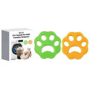 Silicone Cat Claw Lint/Hair Remover for Pet Fur — Cleans pet hair from laundry, dusts items, washable in a washing machine
