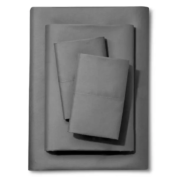 Twin XL 100% Microfiber Double Brushed Sheet Set - Extra-Soft & Wrinkle-Free - 15" Deep Pockets, 39" x 80" - Ideal for Dorms, Hospitals & Split King Beds - 3 PC Set (Twin XL, Gray)