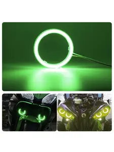 Headlight Angel Eye Ring Modified LED Car Fog Light Headlight Aperture Headlight Audio Bifocal Lens Motorcycle Led Lights