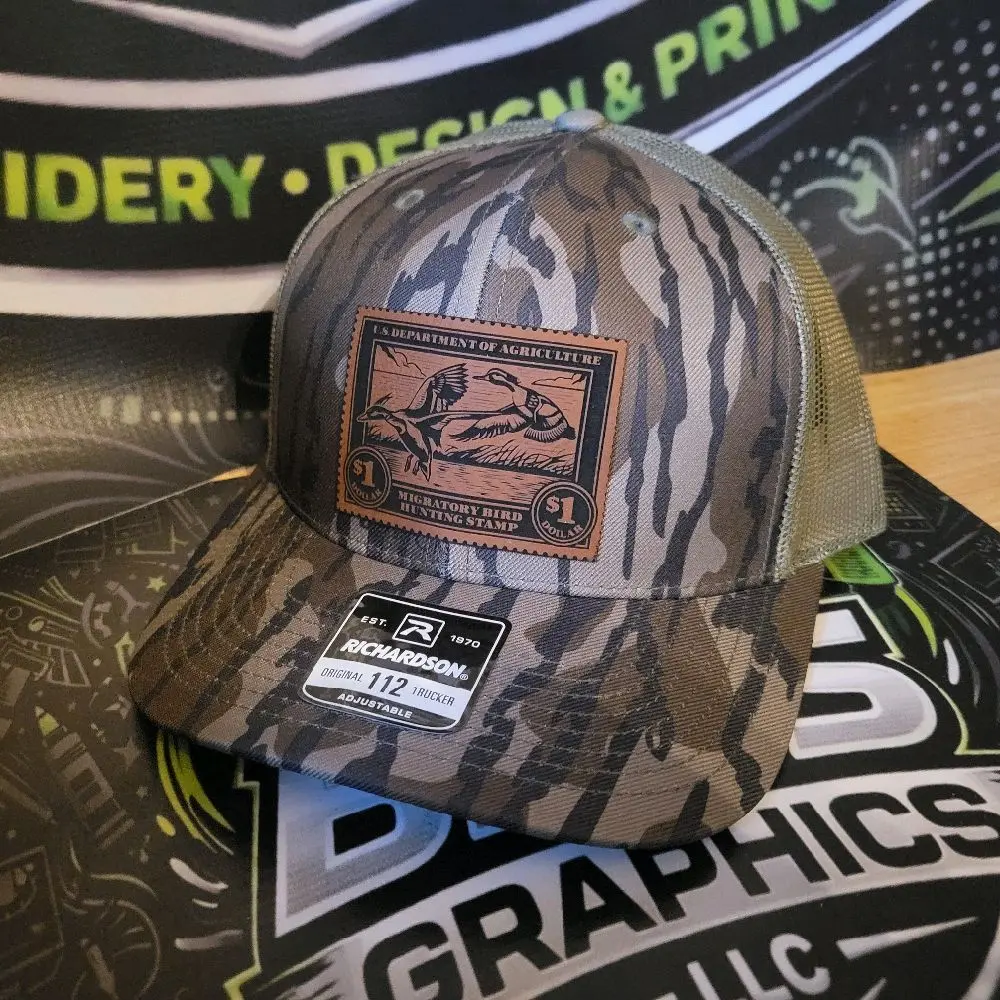 Duck Hunting Stamp patch hat cap outdoors
