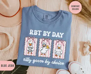 RBT shirts, comfort colors aba shirts, rbt gifts, silly goose aba therapy tee, RBT tshirt, registered technician t shirt, coquette rbt tee Cotton Top