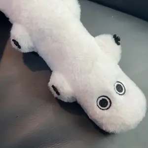 Witch Hat Atelier Fudeworm Plush Toy, Cute Anime Plushie, Soft Huggable, Shapeable Worm Plush Doll, Ultra-Soft Fluffy Companion, Posable Brush Buddy, Kawaii Collectible, Bedroom Decor, Gift for Manga and Anime Fans