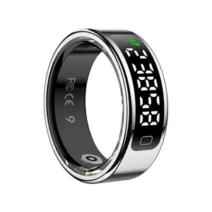 R11C Q‑Ring Smart Ring – Heart Rate Blood Oxygen Sleep Tracker Period Reminder Fitness Ring Remote Camera Gesture Control Unisex Couple Gift Wearable