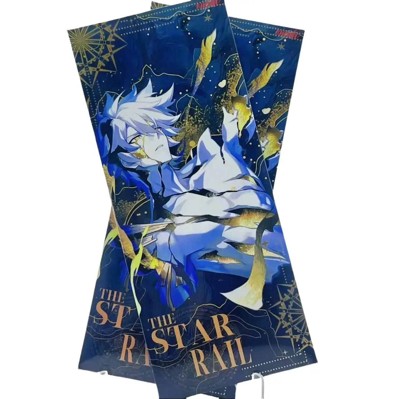 【Restock】Honkai Acrylic Laser Ticket Fridge Magnet