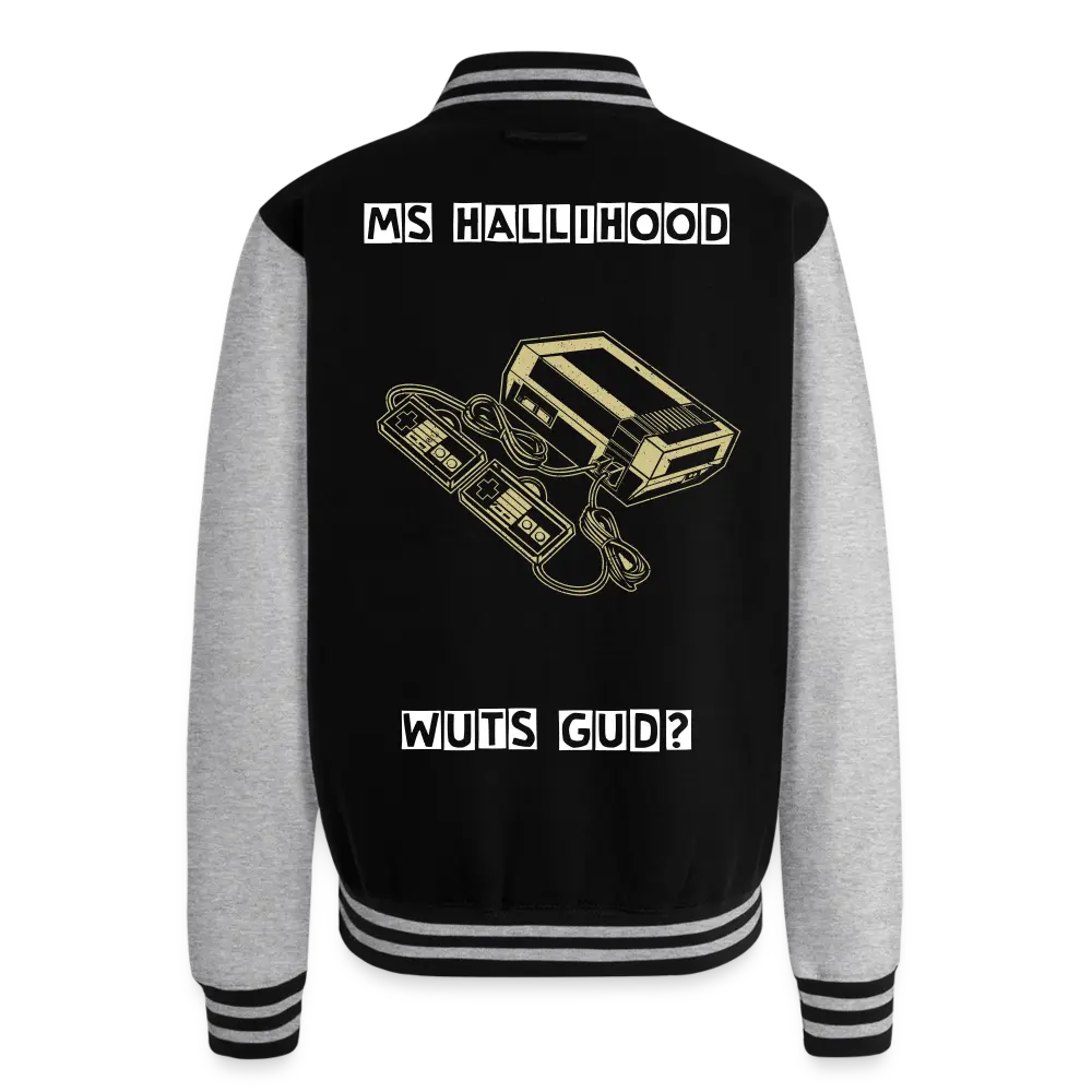 Just Hoods Heavyweight Letterman Jacket casual coat Just Hoods Heavyweight Letterman Jacket casual coat