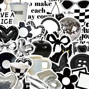 Modern Sticker, 30/600pcs/set Cute Sticker, Decorative Sticker for Phone Case, Water Bottle, Room, Wall, DIY Decorative Sticker, Ornaments