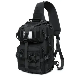 Tactical Sling Bag Pack Military Rover Shoulder Sling Backpack EDC Molle Assault Range Bag