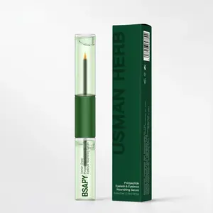 BSAPY Usman Grass & Peptide Lash & Brow Enhancing Serum – Vitamin & Castor Oil Infused Formula for Longer, Thicker, Fuller Natural Lashes & Brows | Ophthalmologist Tested, Cruelty-Free Growth Essence (150ml)