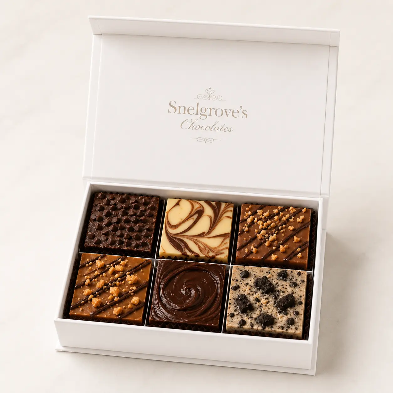 Father's Day Chocolate Fudge Package, Chocolate Boxes & Gifts for Gifting