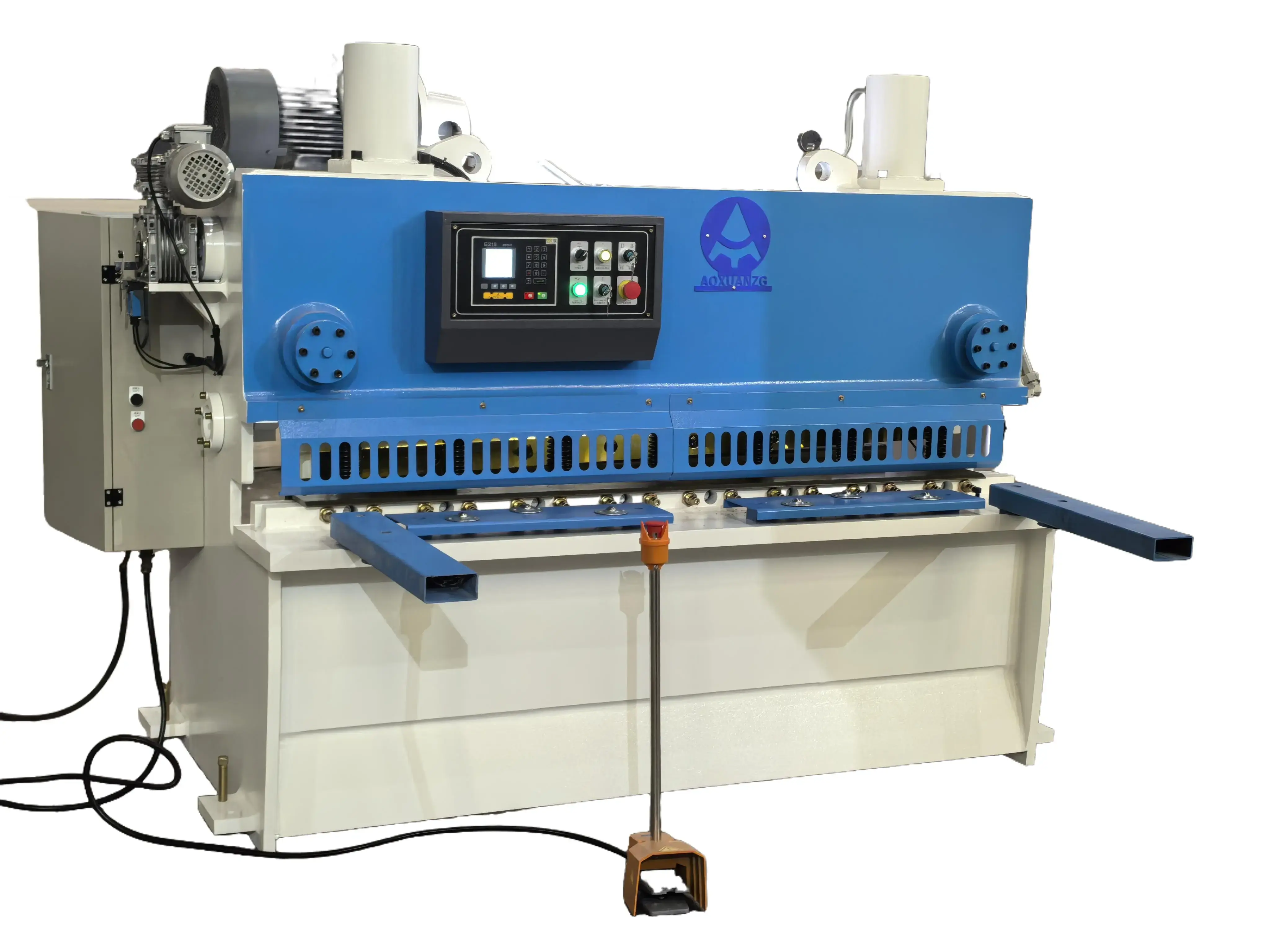 QC11Y-6x1600 Hydraulic Guillotine Metal Shearing Machine, Metal Cutting Tool for Aluminium, Carbon Steel