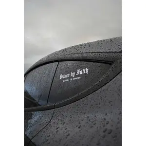 [BIG SIZE]-Driven by Faith Decal Waterproof Stickers for Car Windows Trucks & Computers Perfect Gifts Decorative Religious Message