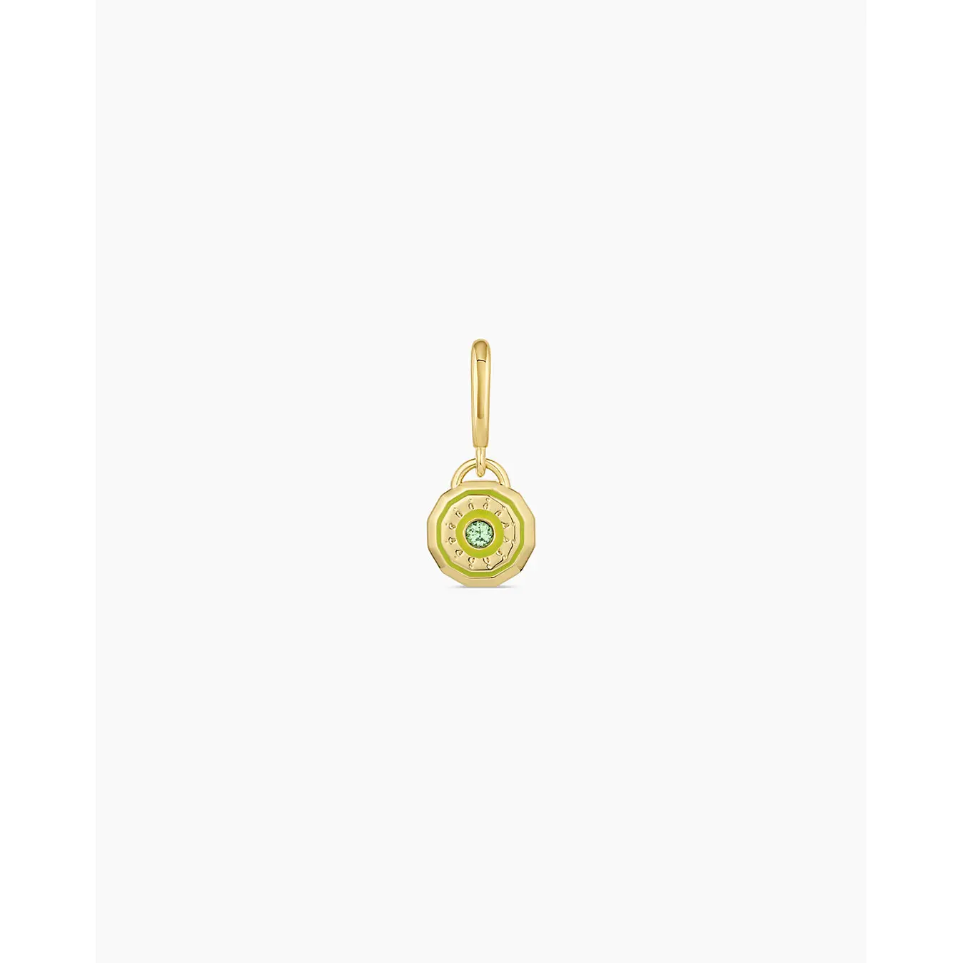 gorjana – Birthstone Parker Charm – 18K Gold-Plated Clip-On Charm with Genuine Gemstone – Personalized, Meaningful & Stackable