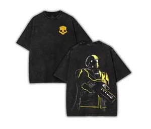 valentine shirts Helldivers 2 Streetwear Game Merch Gift For gamer Fan, Oversize Unisex Double Printed Washed Hoodie & T-Shirt Apparel Clothes Gaming Merch
