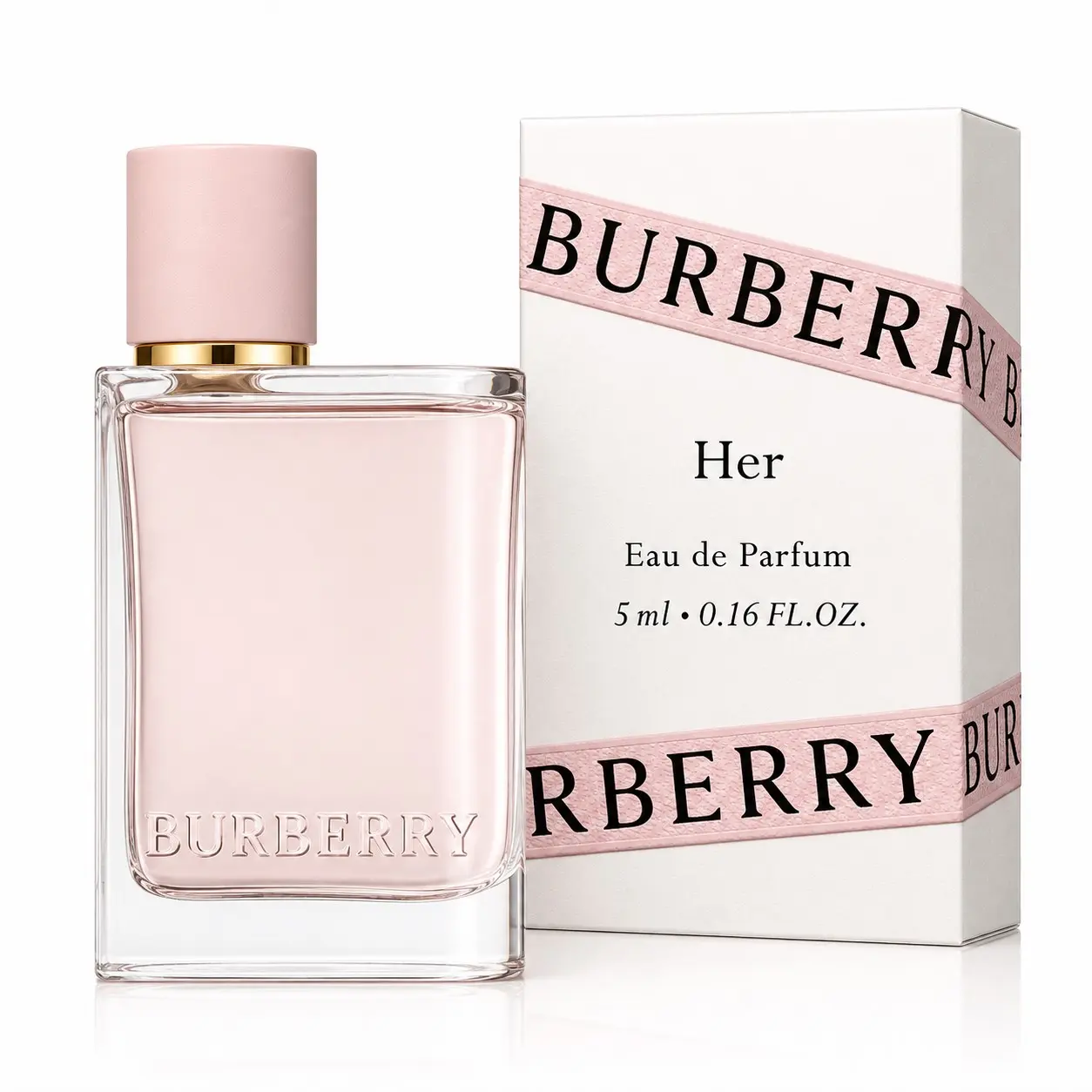 Burberry Her Eau de Parfum Mini for Women, 0.16 fl oz - Fresh, Long-Lasting Fragrance for Women