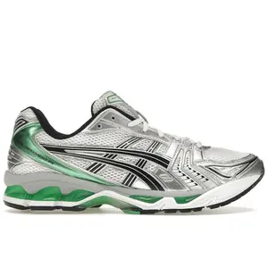 ASICS Men's Gel-Kayano 14 White Malachite Green Running Shoes, from StockX