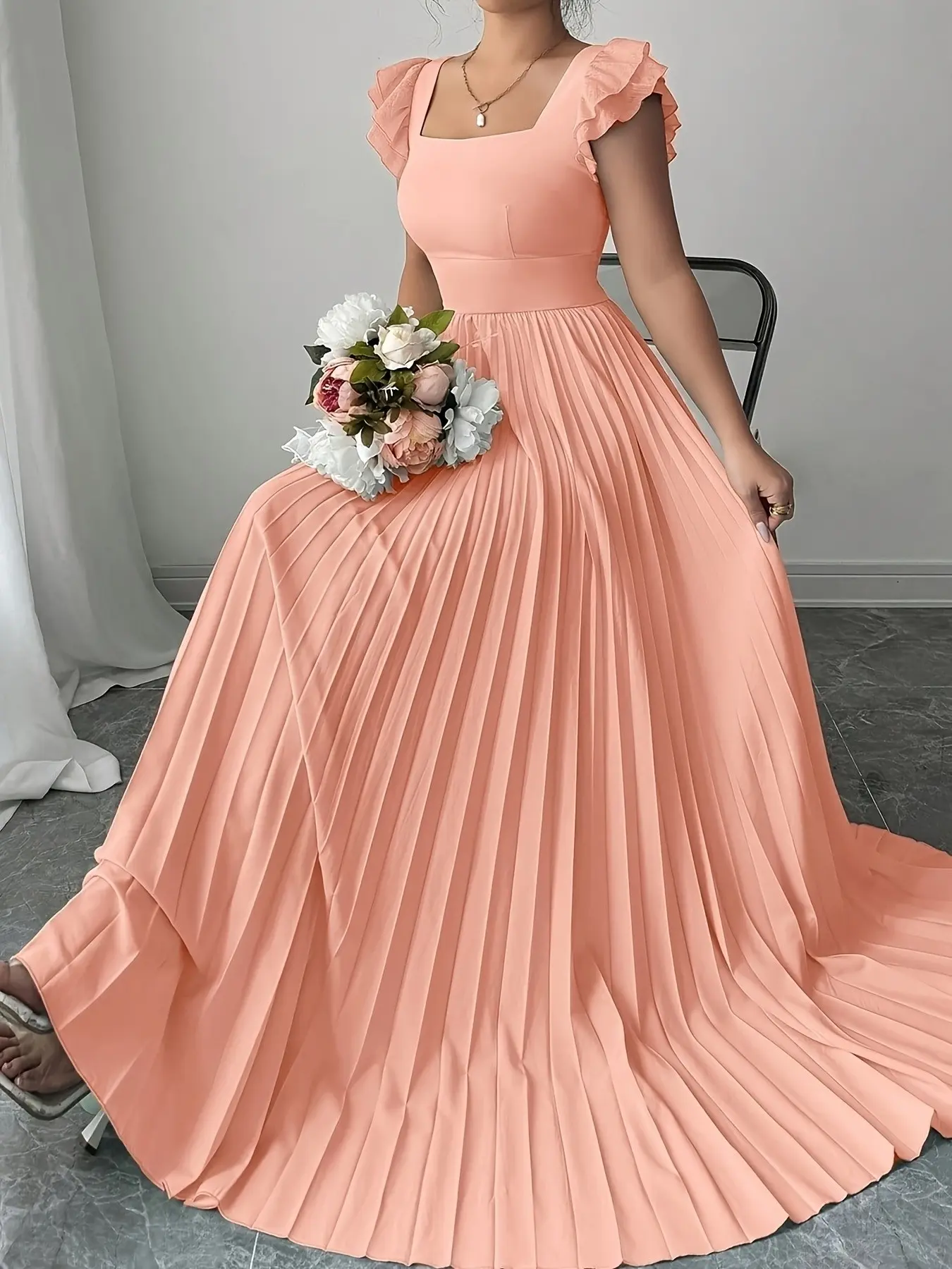 dusty pink dress singapore Maggie Pink Dress  With Love