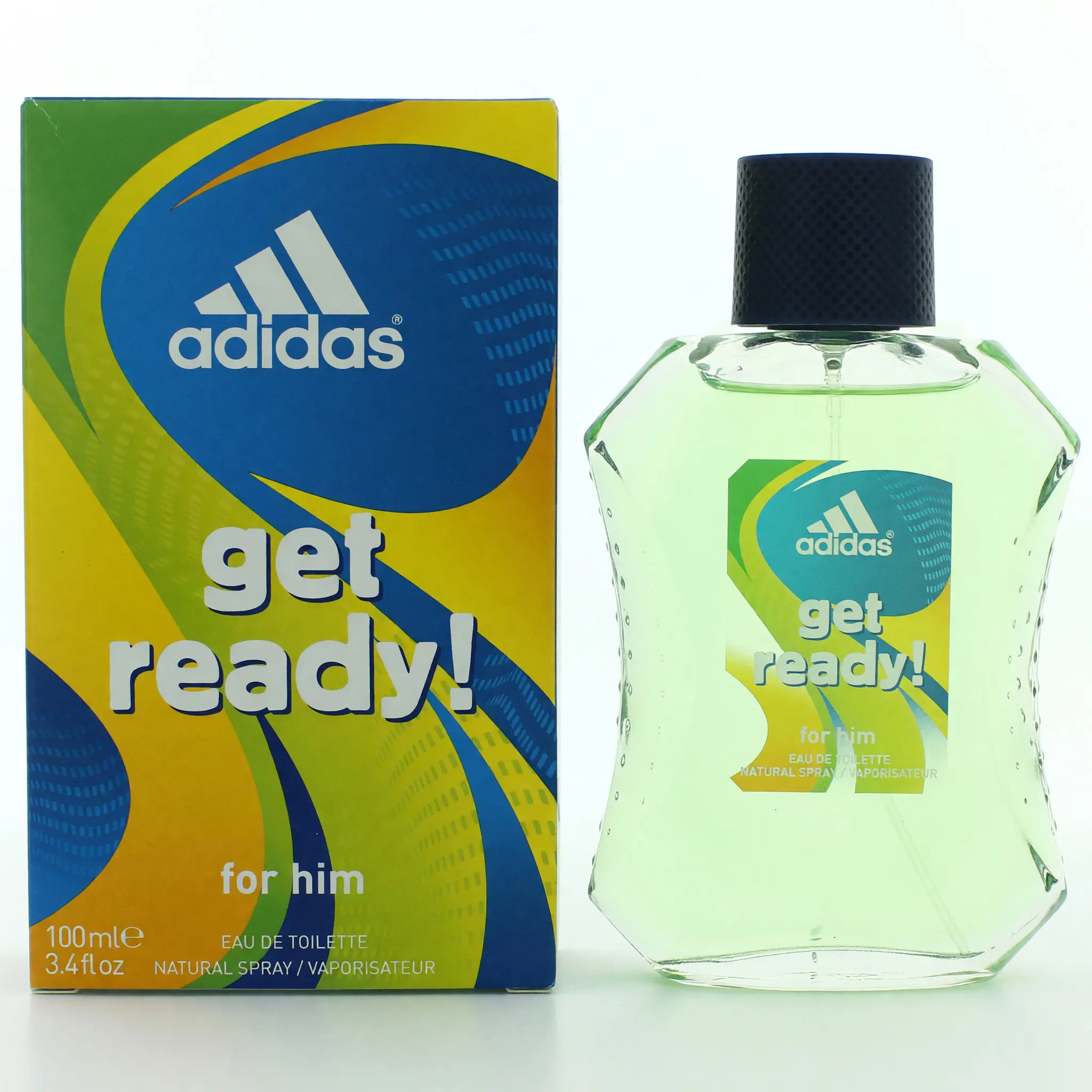 Adidas Get Ready Men's Woody Aroma EDT Spray, 3.4 fl oz