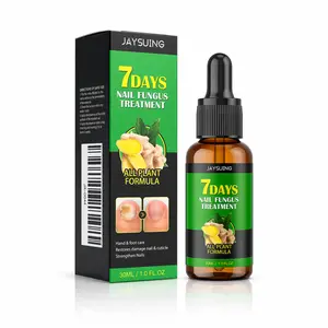 [Buy One Get One Free] 7-Day Nail Fungus Treatment Serum - Removal Product, Anti-Infection, Onychomycosis, Paronychia, Repair Gel Care, Ginger Health Supplement, Therapeutic Therapy, Bathroom Solution, Nail Growth Oil, Health Supplement Liquid, Natural