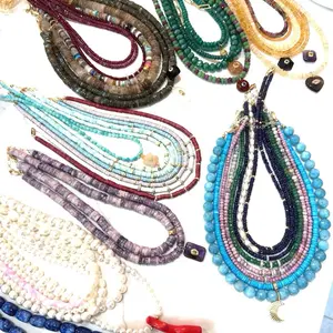 Handmade Beaded Necklaces - Colorful Collection of Handcrafted Bead Necklaces for Stylish Wear