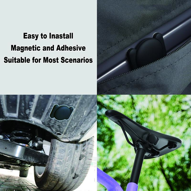 Compact Tracking Device GPS for Car No Subscription (iOS Only)Portable GPS Tracker for Vehicles, No Subscription Required, Hidden Anti-Lost Tracking Device for Car, Motorcycle, Bike (iOS Only)
