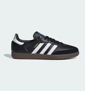 Adidas Men's Samba OG Casual Lace-Up Sneaker - Core Black/Cloud White, Size 10 Men's Trainer Footwear(Black Samba)